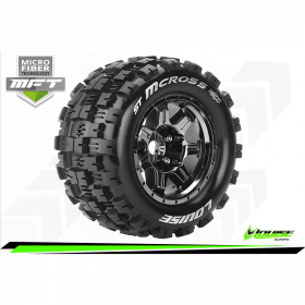 MFT ST-MCROSS 1:8 STADIUM TRUCK TIRE SET MOUNTED SPORT BLACM MFT ST-MCROSS 1:8 STADIUM TRUCK TIRE SET MOUNTED SPORT BLACM