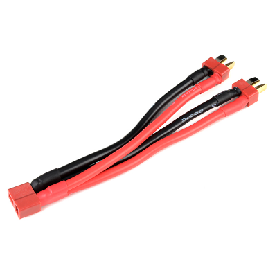 POWER Y-LEAD PARALLEL DEANS 12AWG SILICONE WIRE 12CM - 1 PC