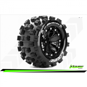 MT-MCROSS - 1-10 MONSTER TRUCK TIRE SET - MOUNTED - SOFT - B MT-MCROSS - 1-10 MONSTER TRUCK TIRE SET - MOUNTED - SOFT - B