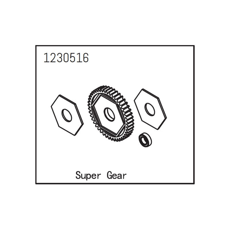 MAIN GEAR WITH SLIPPER PADS