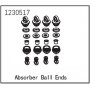 SHOCK ABSORBER BALL ENDS
