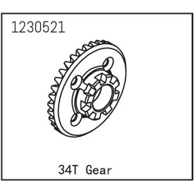 DIFFERENTIAL GEAR 34T DIFFERENTIAL GEAR 34T