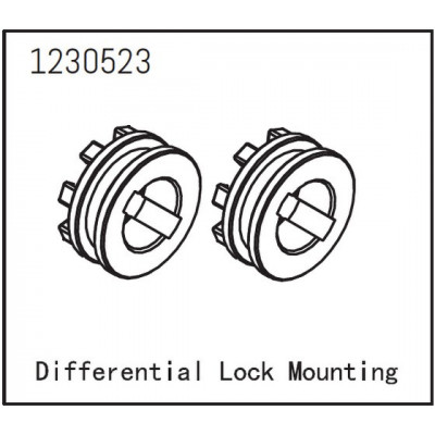 DIFFERENTIAL LOCK MOUNTING