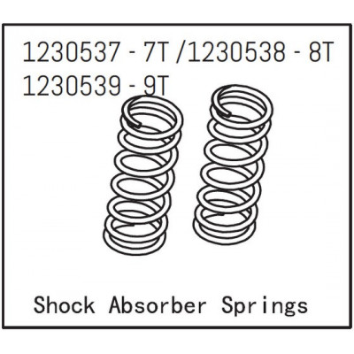 SHOCK ABSORBER SPRINGS 7T