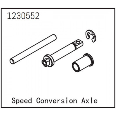 SPEED CONVERSIONAL AXLE