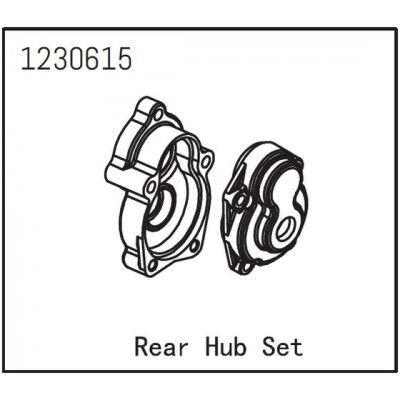 REAR HUB SET