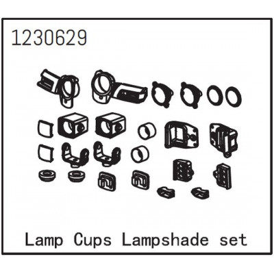 LAMP CUPS LAMPSHADE SET