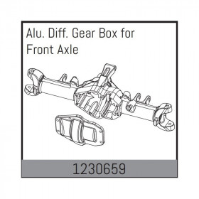 ALU. FRONT AXLE DIFF. GEAR BOX ALU. FRONT AXLE DIFF. GEAR BOX