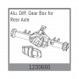 ALU. REAR AXLE DIFF. GEAR BOX