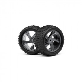 TRUGGY WHEEL AND TYRE ASSEMBLY 1/18 (ION XT) (2) TRUGGY WHEEL AND TYRE ASSEMBLY 1/18 (ION XT) (2)
