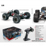 HIGH SPEED MONSTER TRUCK BLACK/BLUE SCALE 1:16 4WD 2,4GHZ