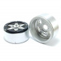 BEADLOCK WHEELS PT-SIXSTAR SILVER/BLACK 1.9