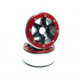 BEADLOCK WHEELS PT-SIXSTAR BLACK/RED 1.9