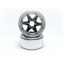 BEADLOCK WHEELS PT-SIXSTAR BLACK/SILVER 1.9