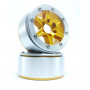 BEADLOCK WHEELS PT-SIXSTAR GOLD/SILVER 1.9