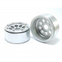 BEADLOCK WHEELS PT-GUN SILVER/SILVER 1.9