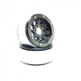 BEADLOCK WHEELS PT-GUN BLACK/BLACK 1.9 BEADLOCK WHEELS PT-GUN BLACK/BLACK 1.9