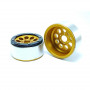 BEADLOCK WHEELS PT-GUN GOLD/BLACK 1.9