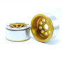BEADLOCK WHEELS PT-GUN GOLD/SILVER 1.9