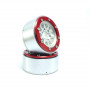 BEADLOCK WHEELS PT-GEAR SILVER/RED 1.9