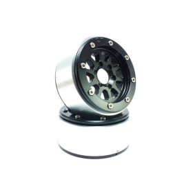 BEADLOCK WHEELS PT-GEAR BLACK/BLACK 1.9 BEADLOCK WHEELS PT-GEAR BLACK/BLACK 1.9