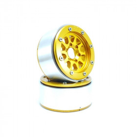 BEADLOCK WHEELS PT-GEAR GOLD/GOLD 1.9 BEADLOCK WHEELS PT-GEAR GOLD/GOLD 1.9