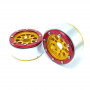 BEADLOCK WHEELS PT-GEAR GOLD/RED 1.9