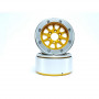 BEADLOCK WHEELS PT-GEAR GOLD/SILVER 1.9