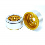 BEADLOCK WHEELS PT-GEAR GOLD/SILVER 1.9