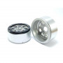 BEADLOCK WHEELS PT-HAMMER SILVER/BLACK 1.9