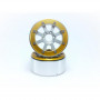 BEADLOCK WHEELS PT-HAMMER SILVER/GOLD 1.9