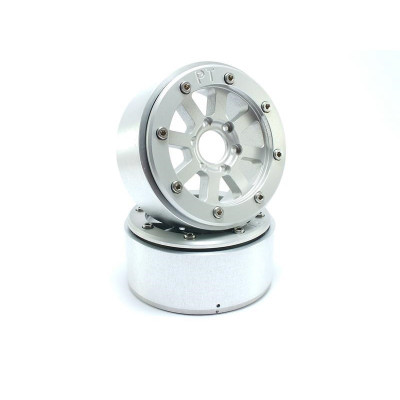 BEADLOCK WHEELS PT-HAMMER SILVER/SILVER 1.9