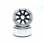 BEADLOCK WHEELS PT-HAMMER BLACK/SILVER 1.9