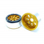 BEADLOCK WHEELS PT-HAMMER GOLD/BLACK 1.9