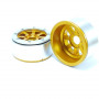 BEADLOCK WHEELS PT-HAMMER GOLD/SILVER 1.9