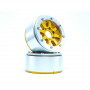 BEADLOCK WHEELS PT-HAMMER GOLD/SILVER 1.9