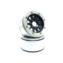 BEADLOCK WHEELS PT-GEAR BLACK/SILVER 1.9