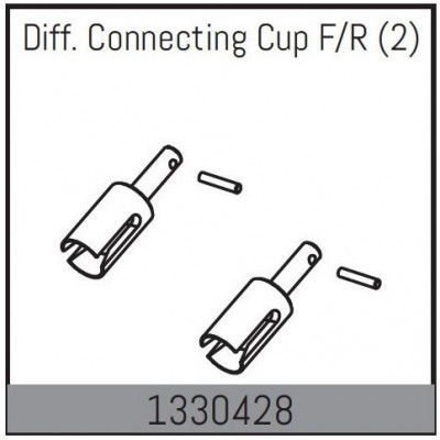 DIFF. CONNECTING CUP F/R