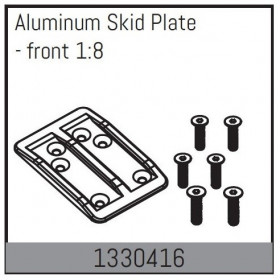 ALUMINUM SKID PLATE - FRONT 1:8 ALUMINUM SKID PLATE - FRONT 1:8