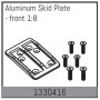 ALUMINUM SKID PLATE - FRONT 1:8