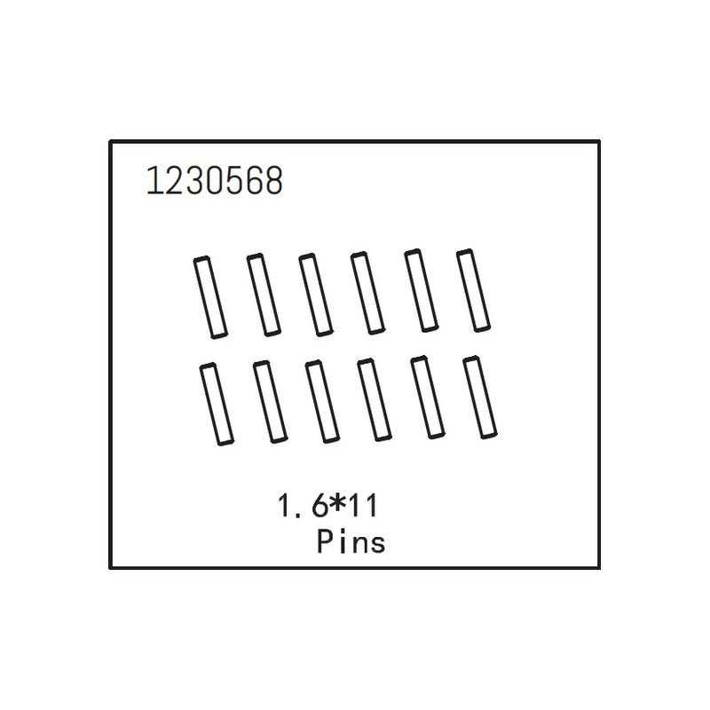 PINS 1.6X11