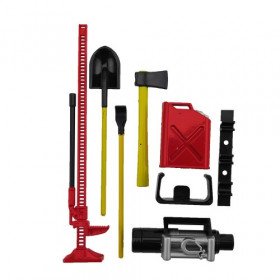 1/10 SCALE CRAWLER ACCESSORY DECORATION TOOLS (7PCS) 1/10 SCALE CRAWLER ACCESSORY DECORATION TOOLS (7PCS)
