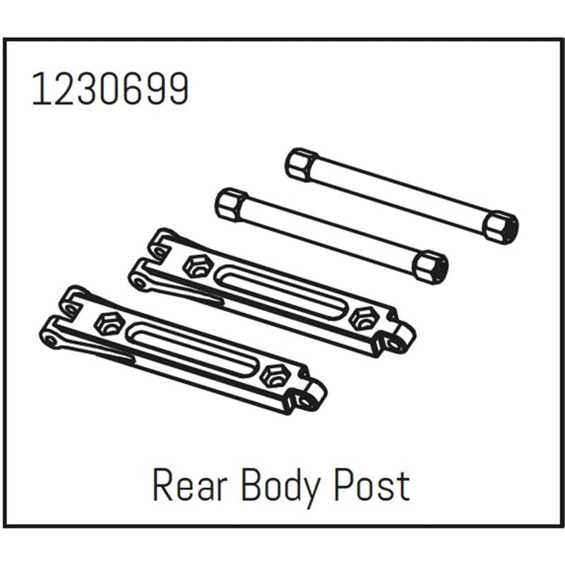 REAR BODY POST - KHAMBA REAR BODY POST - KHAMBA