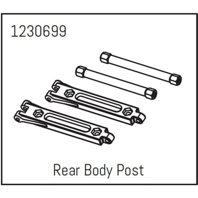 REAR BODY POST - KHAMBA