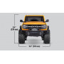 TRAXXAS TRX4 2021 Ford Bronco 4WD Crawler - LARANJA