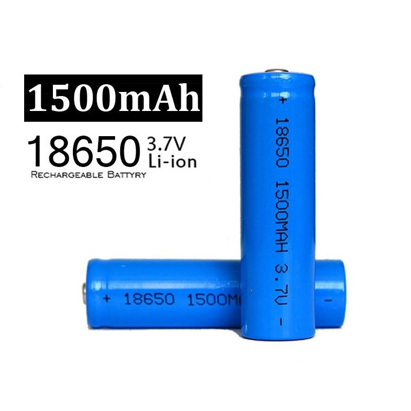 RE-CHARGEABLE BATTERIES - 3.7V 1500MAH