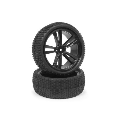 MOUNTED WHEEL AND TYRE SET