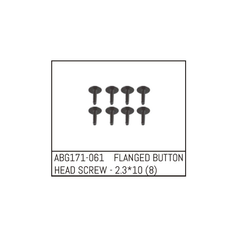 Flanged Button Head Screw M2.3x10