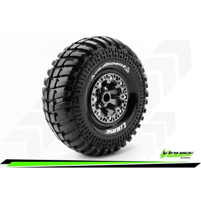 LOUISE RC CR-ARDENT 1:10 CRAWLER 2.2" TIRE SET MOUNTED SUPER SOFT