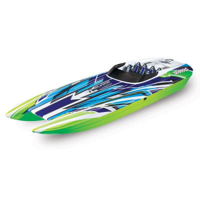 TRAXXAS M41 Widebody: Brushless 40 Race Boat - Verde
